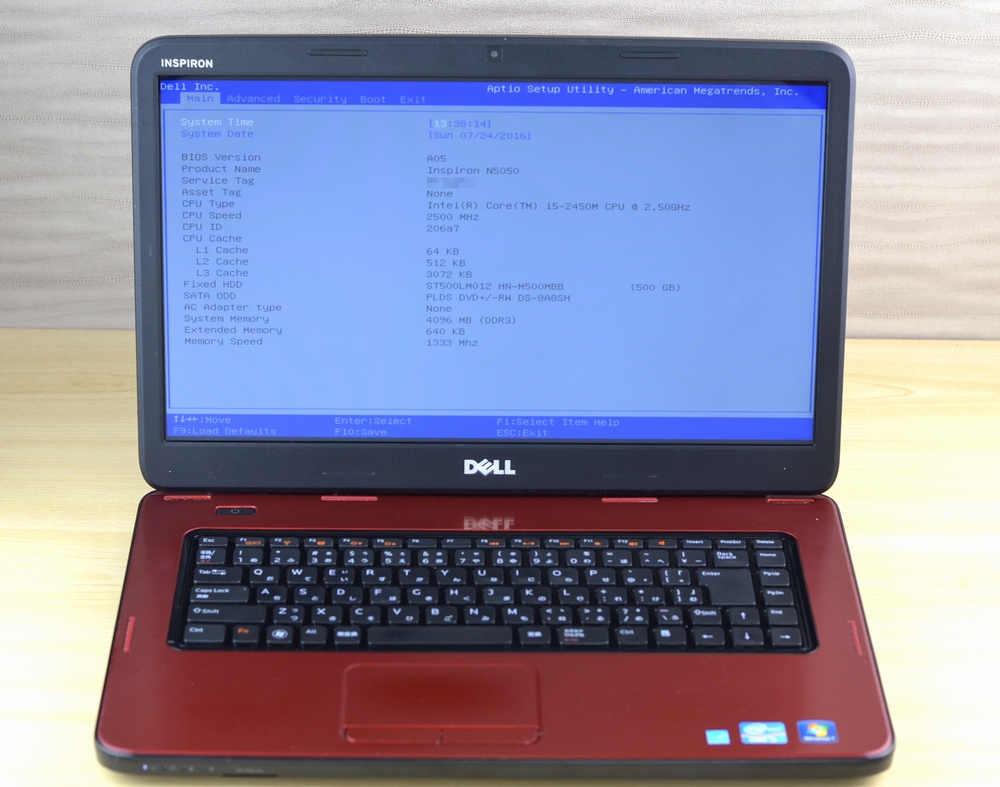 壊れたノートパソコン買取りました！DELL Inspiron N5050 Win7 Core i5,壊れたノートパソコンお売りください！