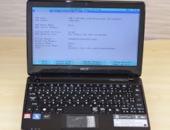 壊れたノートパソコン買取りました！acer Aspire one 722-KKL43 Win7