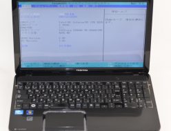 壊れたノートパソコン買取りました！東芝-EX-47FBKT-PAEX472F5TBT-Win7-1