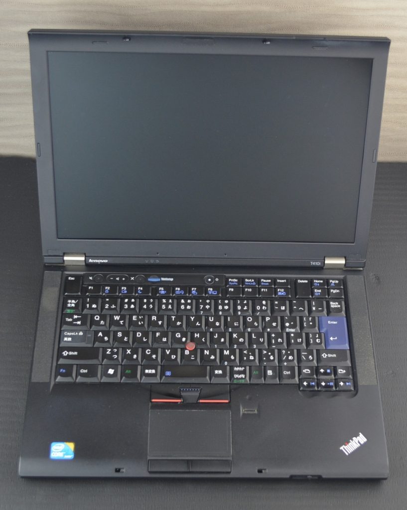壊れたノートパソコン買取りました！Lenovo ThinkPad T410i 2516R22 Corei3