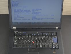 壊れたノートパソコン買取りました！Lenovo ThinkPad T500 Win7 Pro