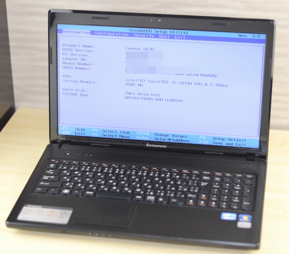 ノートパソコン買取りました！lenovo G570 Win7 Core i5,中古・壊れたパソコンを高く売るならジャンク品パソコン買取ドットコム