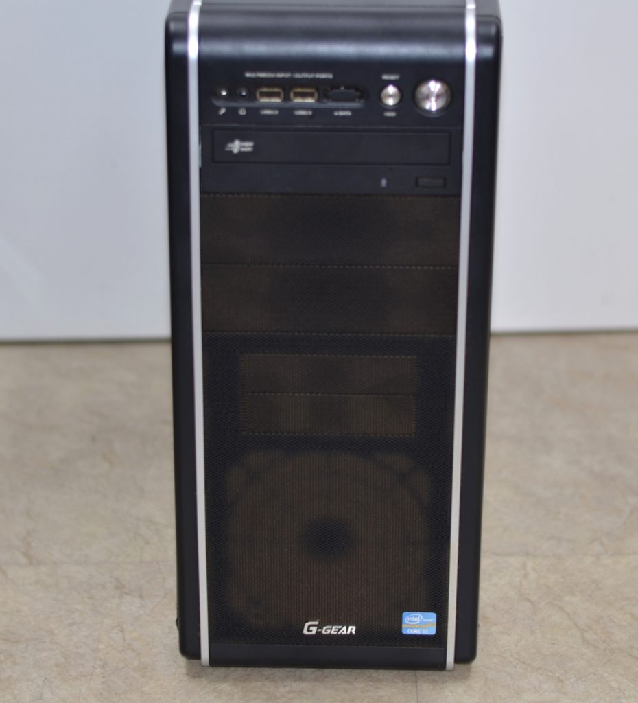 壊れたデスクトップパソコン買取りました！ゲームPC ツクモ G-GEAR BTO Core i7,ゲームPC強化買取中！！！中古・壊れたパソコンを高く売るならジャンク品パソコン買取ドットコム