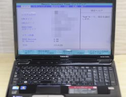 壊れたノートパソコン買取りました！東芝 PATX66LRTBL TX/66LBL Core i3