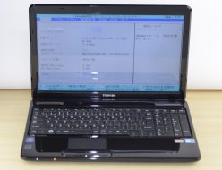壊れたノートパソコン買取りました！東芝 PT35056ABFB T350/56AB Core i5